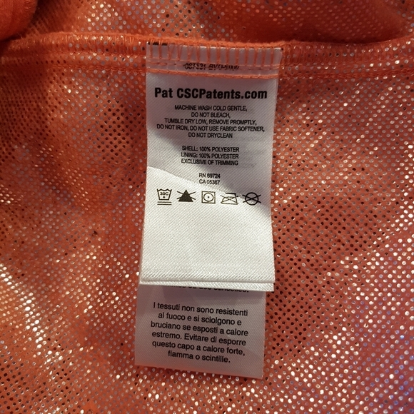 Columbia fleece jacket, inside of a 3 in 1 pink girls large - Picture 3 of 6